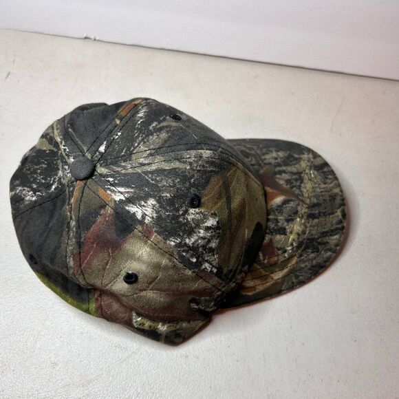 Camouflage Hunting Baseball Cap Wood Oak Design Unbranded Dad Hat - Picture 3 of 7